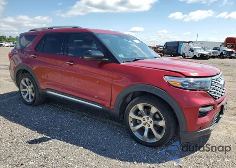 2020 Ford Explorer Platinum из США, поврежденный, VIN 1FM5K8HC7LGA07161